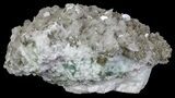 Quartz, Calcite, Pyrite and Fluorite Association - Fluorescent #61574-2